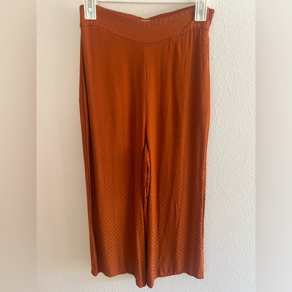Leith casual crop flowy pant
